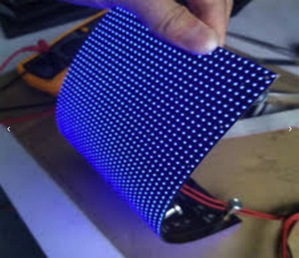 Módulo LED flexible para crear pantallas LED curvas